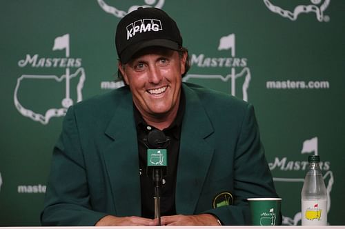 Phil Mickelson's most recent win at The Masters came in 2010