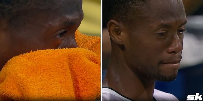 Watch: Christopher Eubanks overwhelmed with emotions after reaching maiden Masters 1000 4R and breaking into top 100