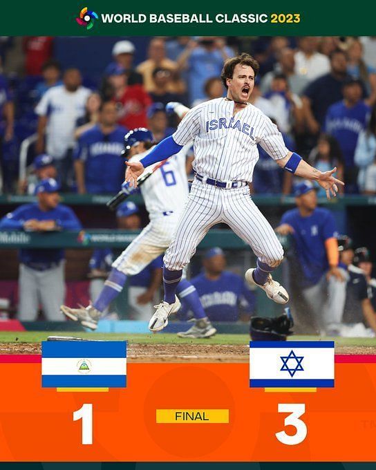 Team Israel beats Nicaragua 3-1 after thrilling comeback in World Baseball  Classic opener - Jewish Telegraphic Agency