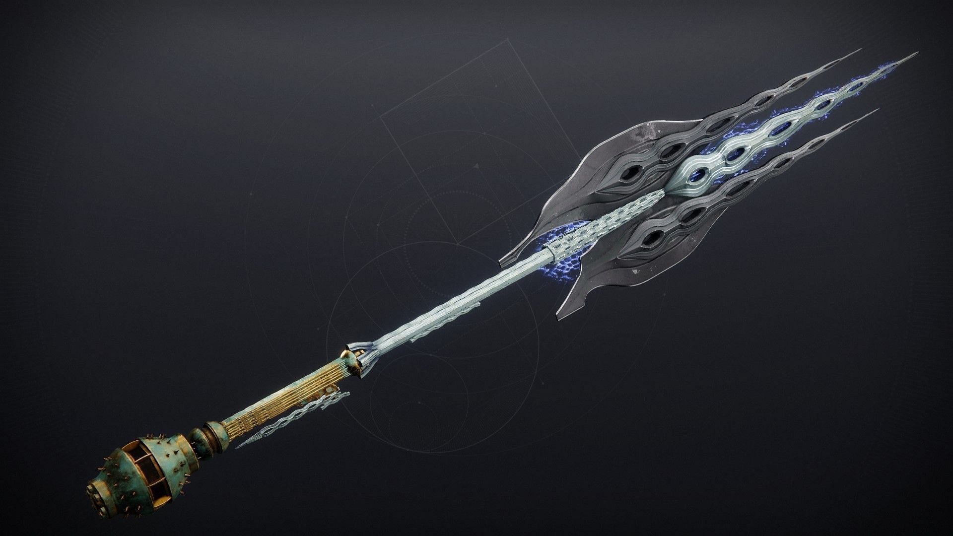 Winterbite Exotic Glaive (Image via Destiny 2)