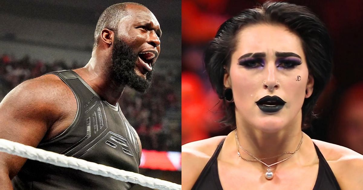 Omos and Rhea Ripley competed in singles matches on RAW.