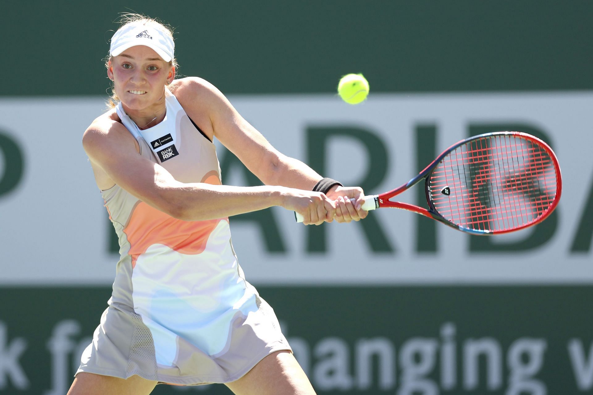 Rybakina is into her first WTA 1000 final.