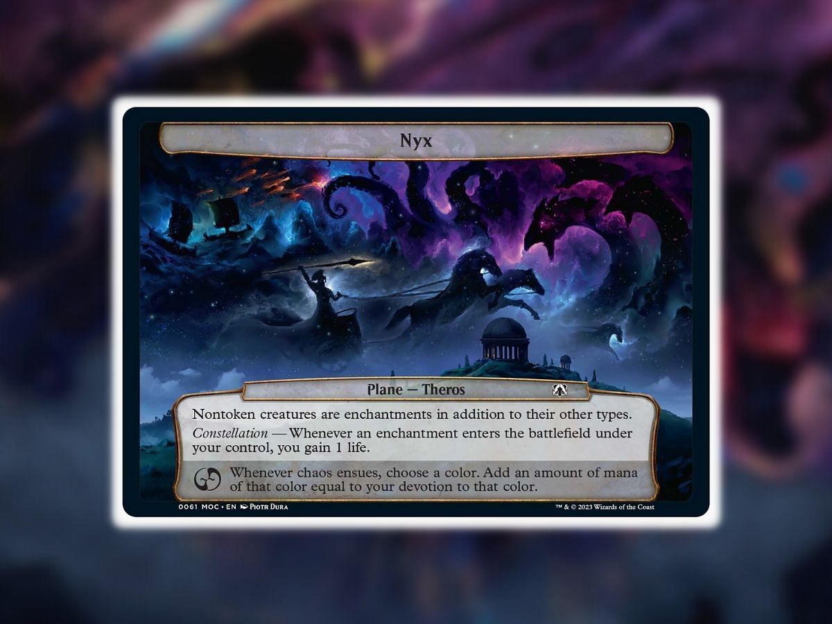 Nyx in Magic: The Gathering (Image via Wizards of the Coast)