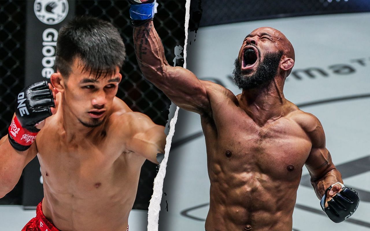 (left) Jeremy Pacatiw and (right) Demetrious Johnson [Credit: ONE Championship]