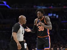 "Lakers really let this man leave"- NBA fans going nuts as Julius Randle erupts for 51 points in just three quarters against the Wolves