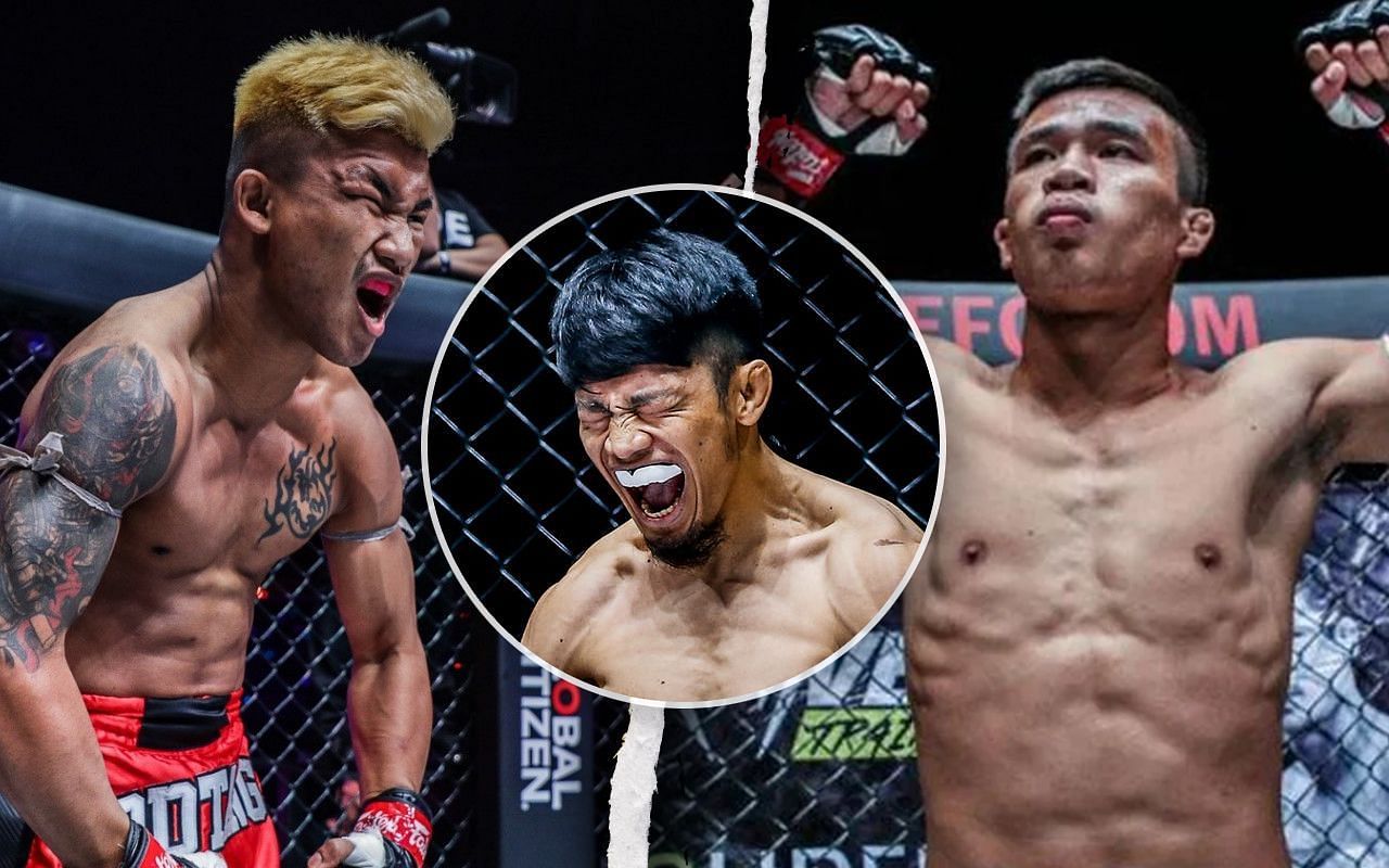 Lito Adiwang (Centre) previews Rodtang (Left) versus Superlek (Right)