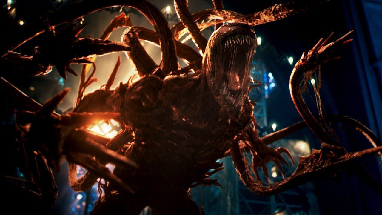 Cletus Kasady, also known as Carnage, is a psychotic killer with a symbiote that enhances his strength, speed, and durability (Image via Sony Pictures)