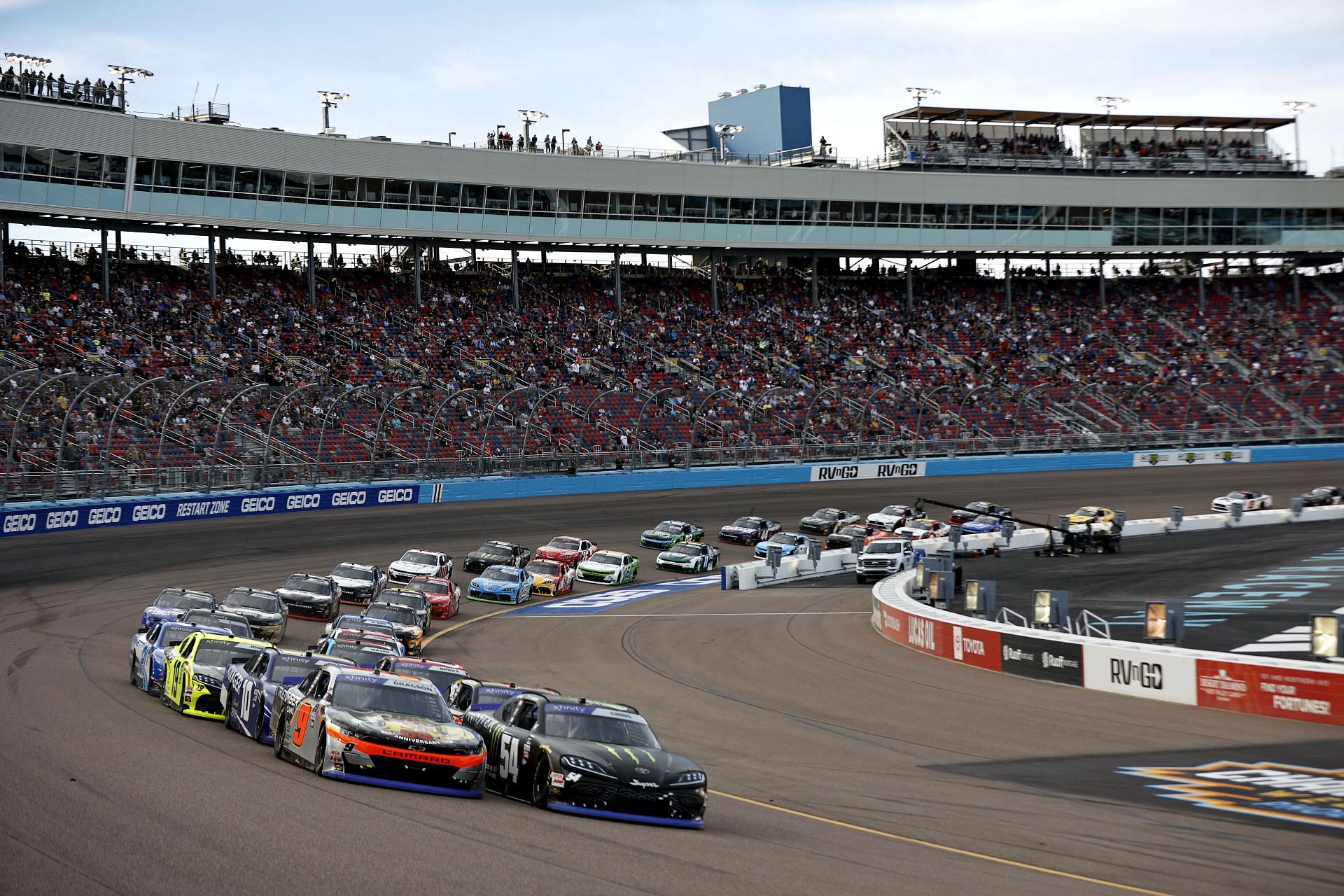 When is the NASCAR race this weekend?