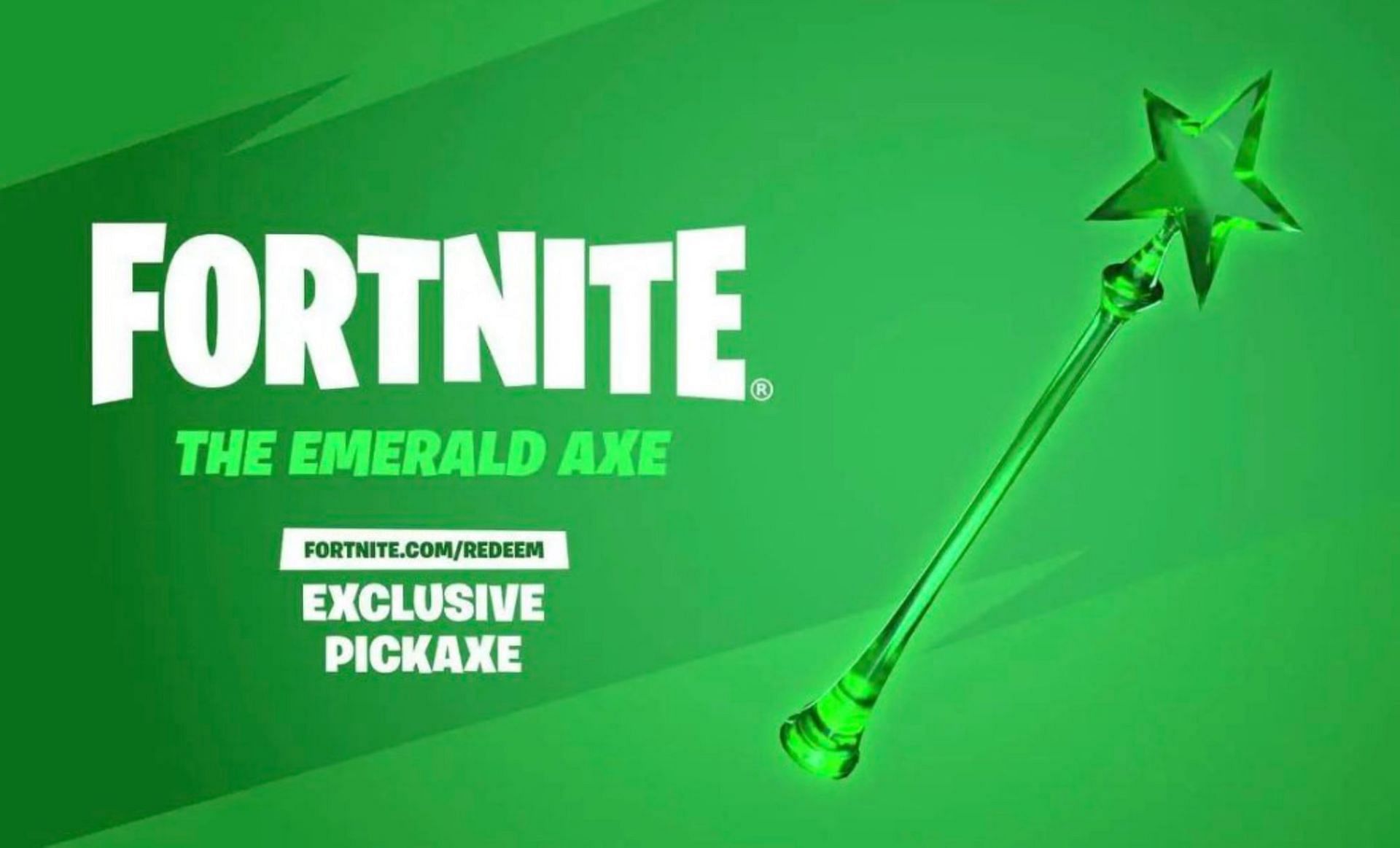 HOW TO GET THE EMERALD AXE PICKAXE IN FORTNITE! TikTok, 45% OFF