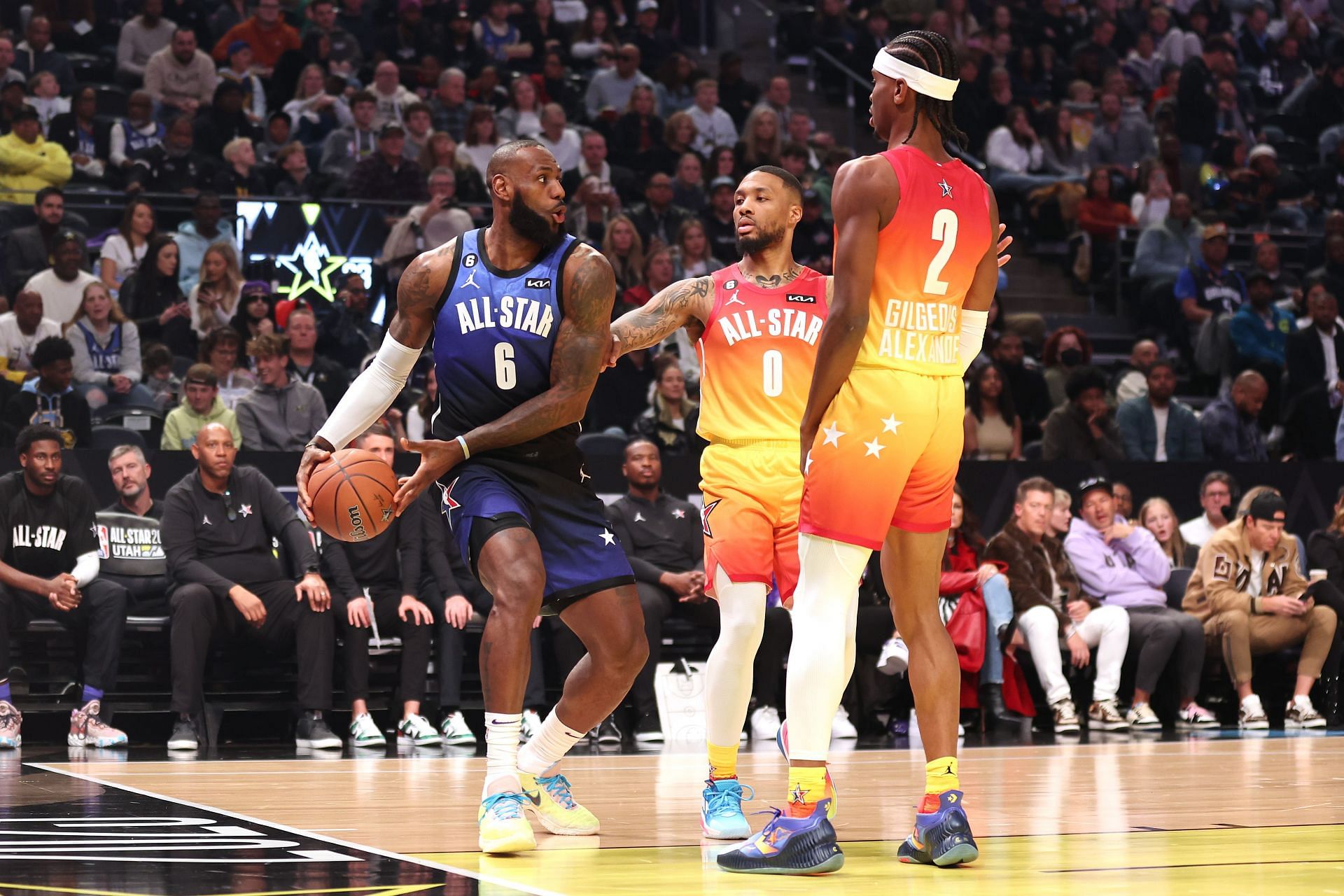 Shai Gilgeous-Alexander on LeBron James: His game, I never really liked  his game. To me, when I was younger, he was just super athletic,…