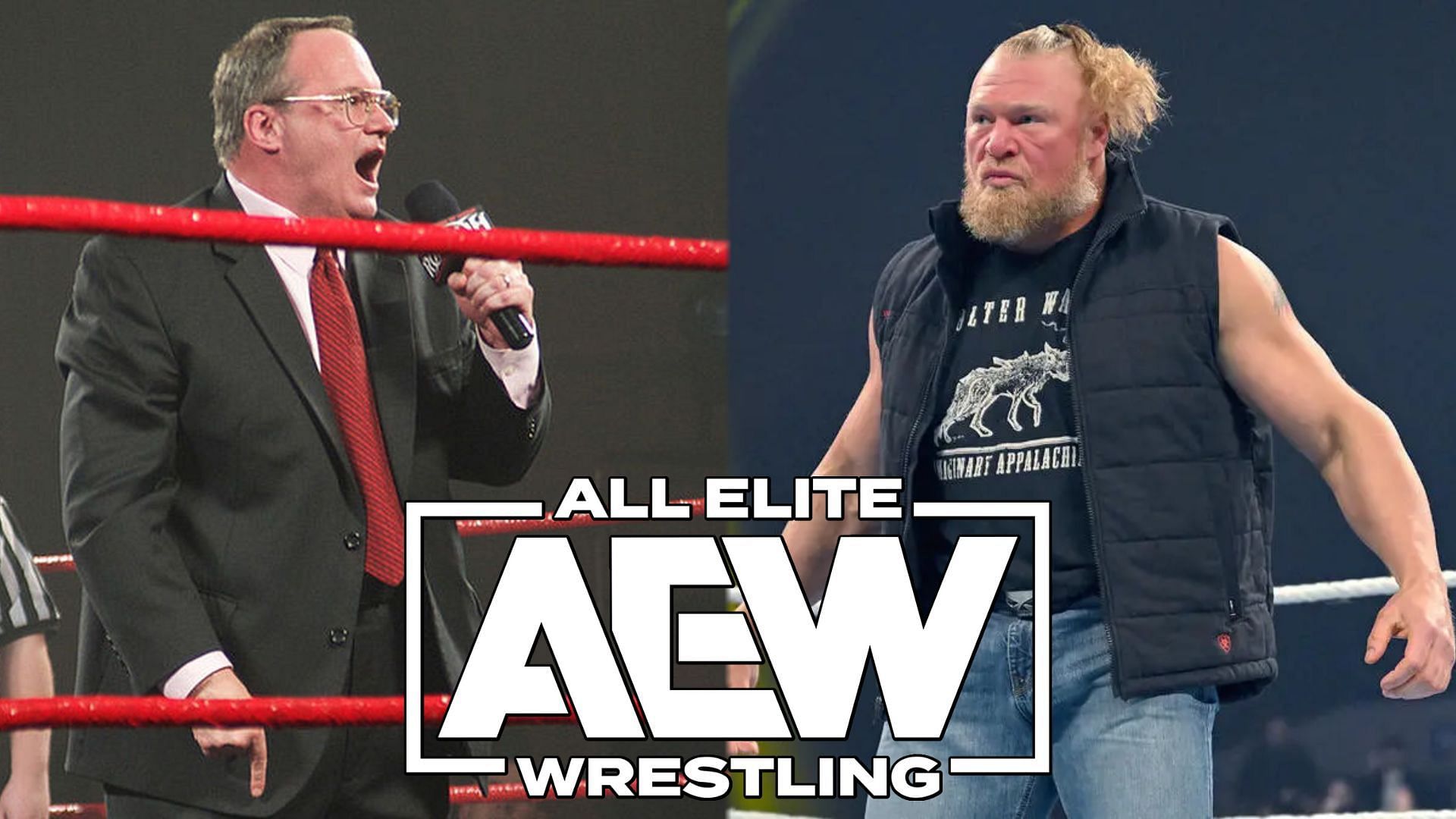 Is this AEW star trying to emulate Brock Lesnar?