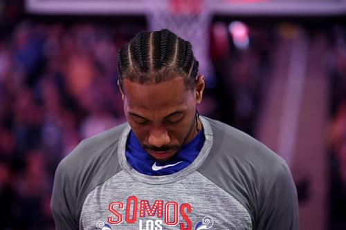 Kawhi Leonard's injuries have kept him sidelined for 28 games (Image via Getty Images)