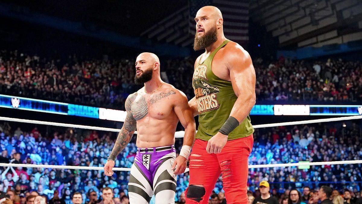 Braun Strowman and Ricochet are WWE SmackDown superstars.