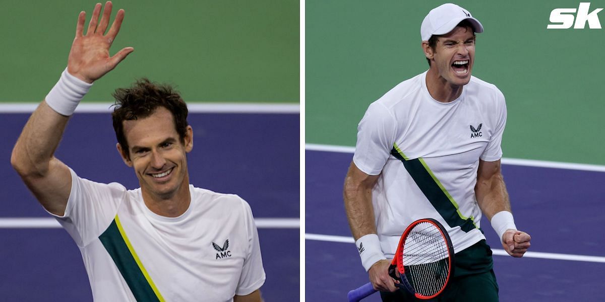 Andy Murray won his first-round match at the Indian Wells 2023