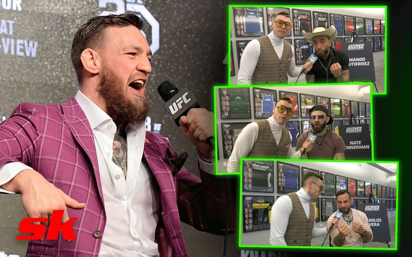 TUF: WATCH: TUF 31 contestants do their best Conor McGregor impressions