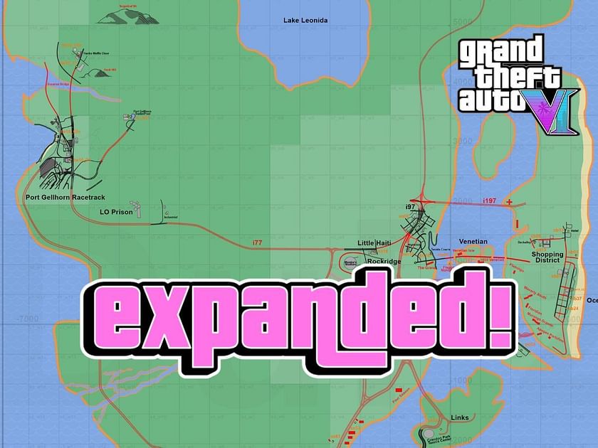 GTA 6.NEW MAP LEAKS! Vice City Setting, Map Size, Locations