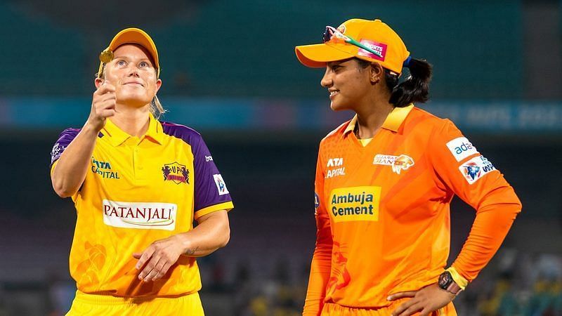 Sneh Rana captained the Gujarat Giants last night in WPL 2023 (Image Courtesy: WPLT20.com)