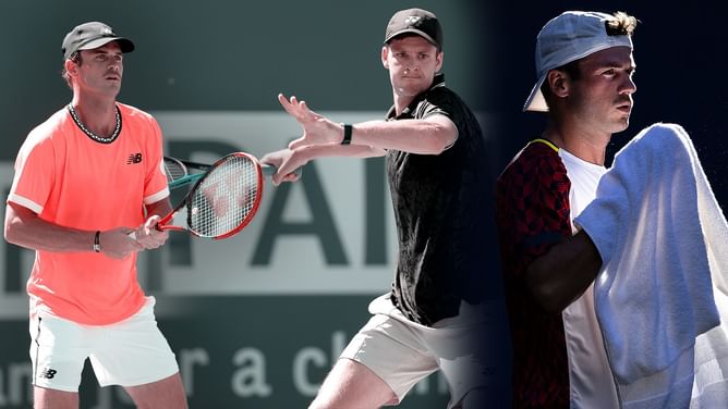 "I just went to the bathroom after the first set and slapped myself around" - Tommy Paul on his comeback against Hubert Hurkacz at Indian Wells