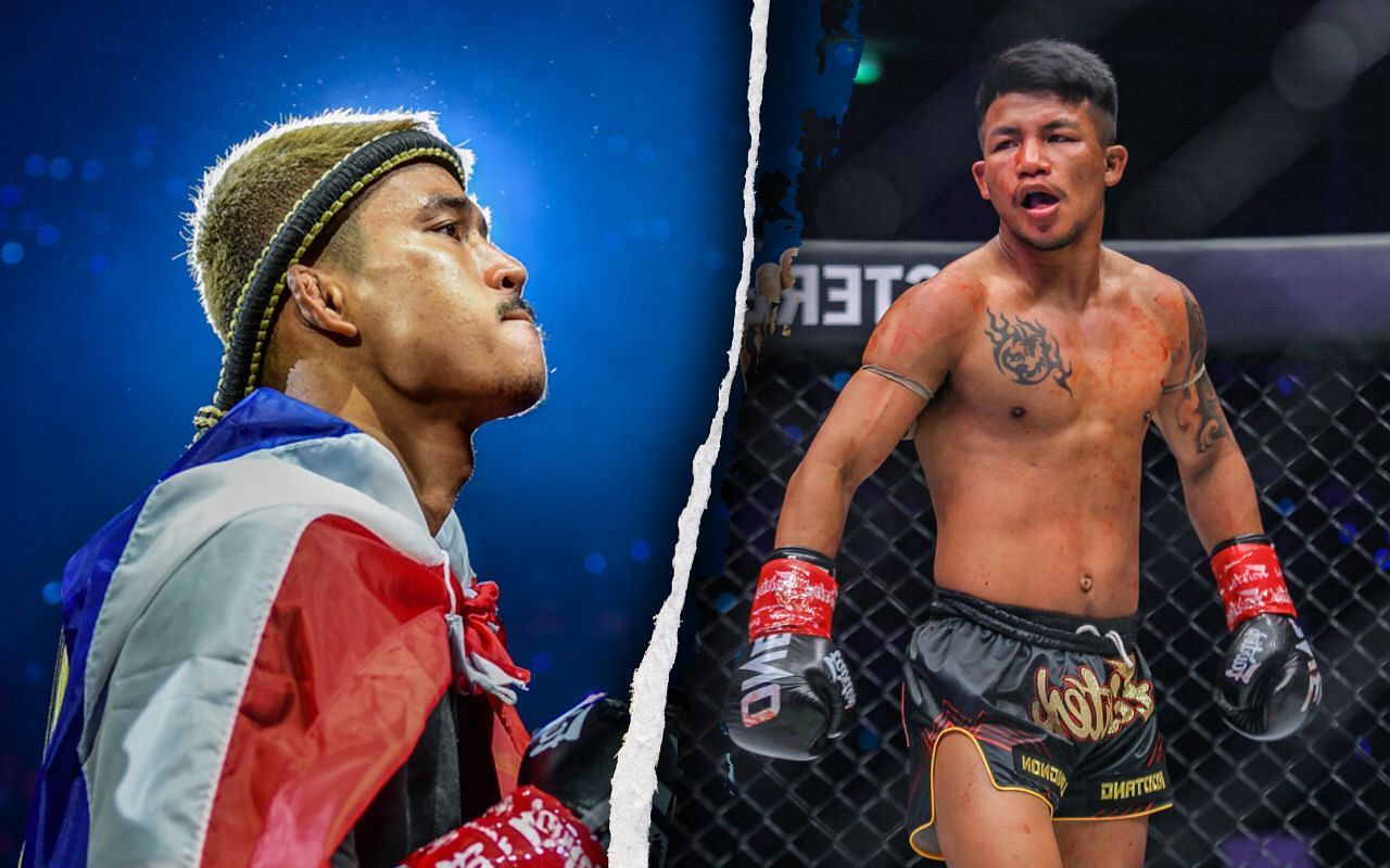 Superlek (L) knows he will still cross paths with Rodtang (R) one way or the other. | Photo by ONE Championship