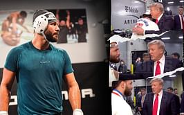 When Jorge Masvidal dapped up former US President Donald Trump backstage at UFC 264