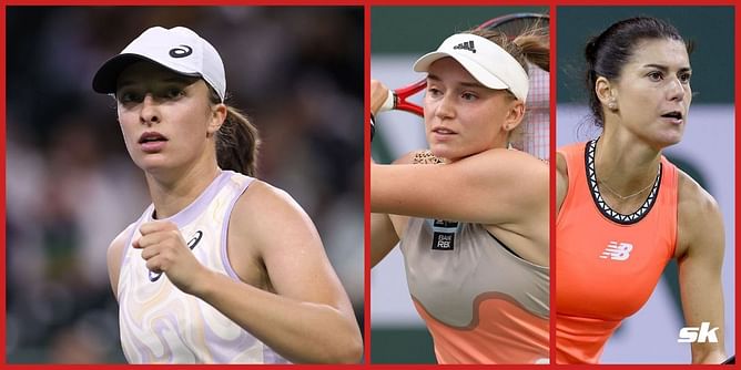 BNP Paribas Open 2023, Day 8: Women's singles predictions ft. Iga Swiatek vs Sorana Cirstea and Elena Rybakina vs Karolina Muchova