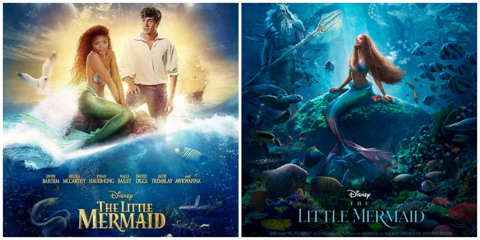 Social media users reacted to The Little Mermaid premiered at the Oscars: Reactions explored. (Image via The Little Mermaid)