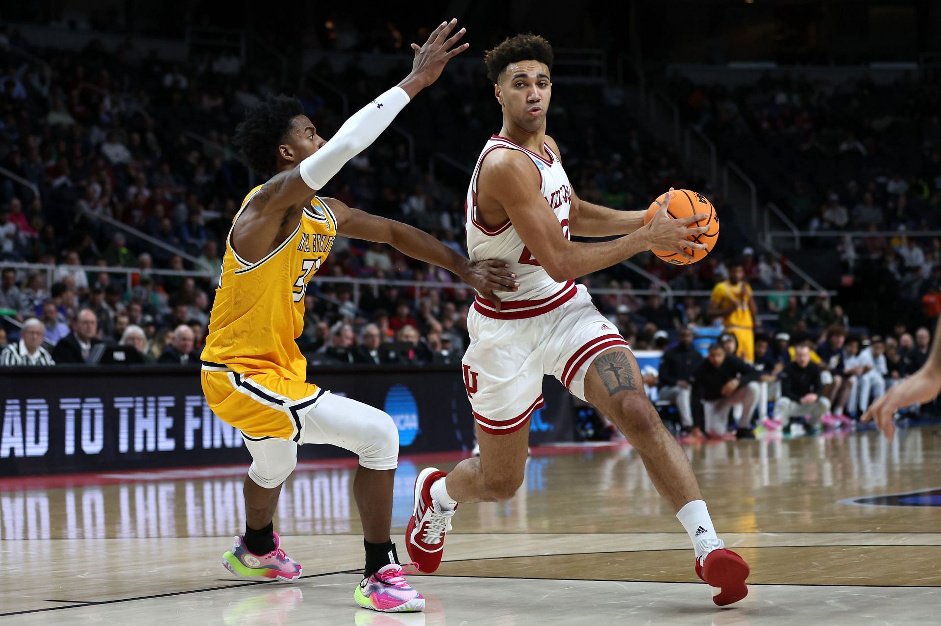 Indiana&#039;s Trayce Jackson-Davis averaged a double-double this season. Kansas&#039; Jalen Wilson led the Jayhawks in scoring but could not advance to the Sweet 16.