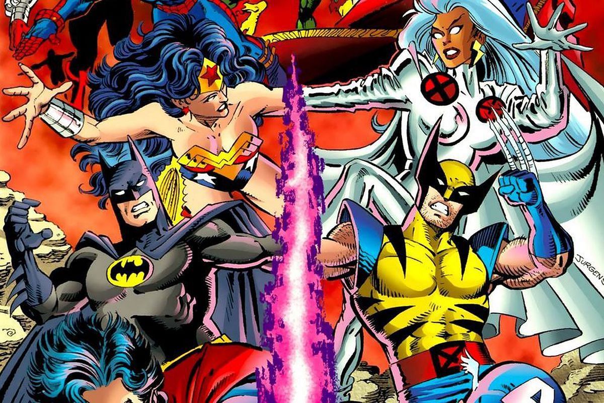 When Two Worlds Collide: The 10 Must-Read Marvel/DC Crossover Comic Books featuring iconic heroes and villains from both universes! (Image via Marvel and DC Comics)