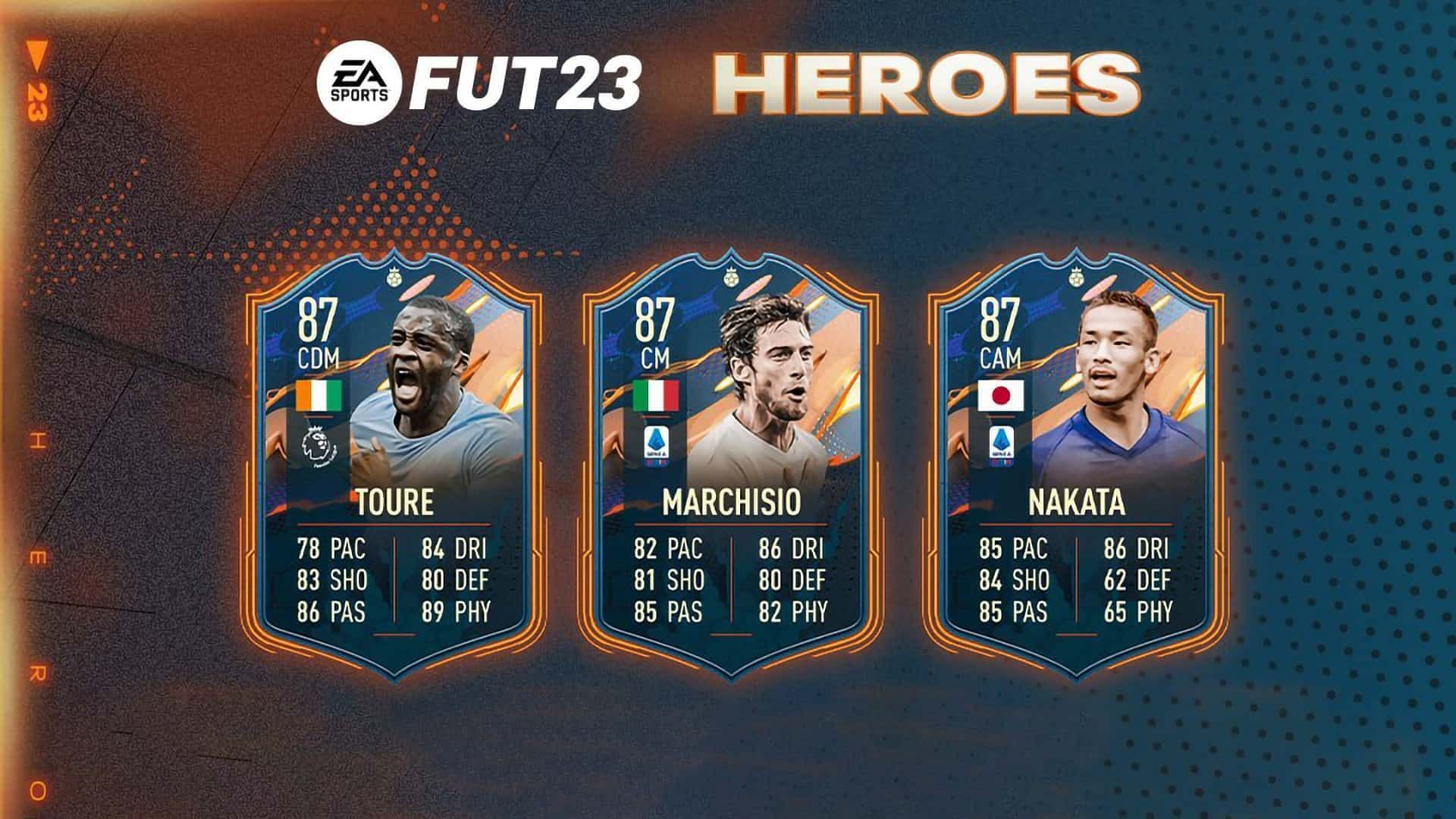 The 87+ Base or FIFA World Cup Hero PP SBC comes with a huge pool of rewards for FIFA 23 players ( Image via EA Sports)