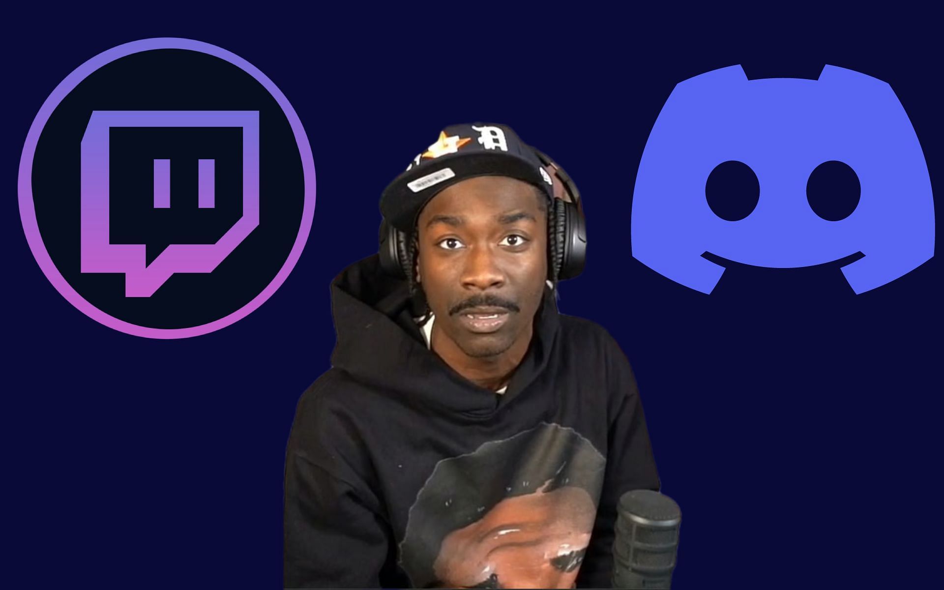 BruceDropEmOff addresses Discord server controversy and talks about his Twitch ban (Image via Sportskeeda)