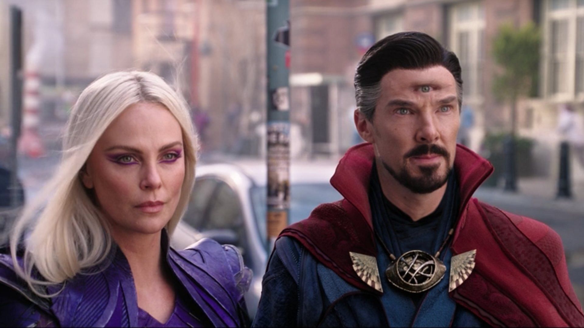 While there has been no official confirmation, Benedict Cumberbatch and Charlize Theron are expected to reprise their roles (Image via Marvel Studios)
