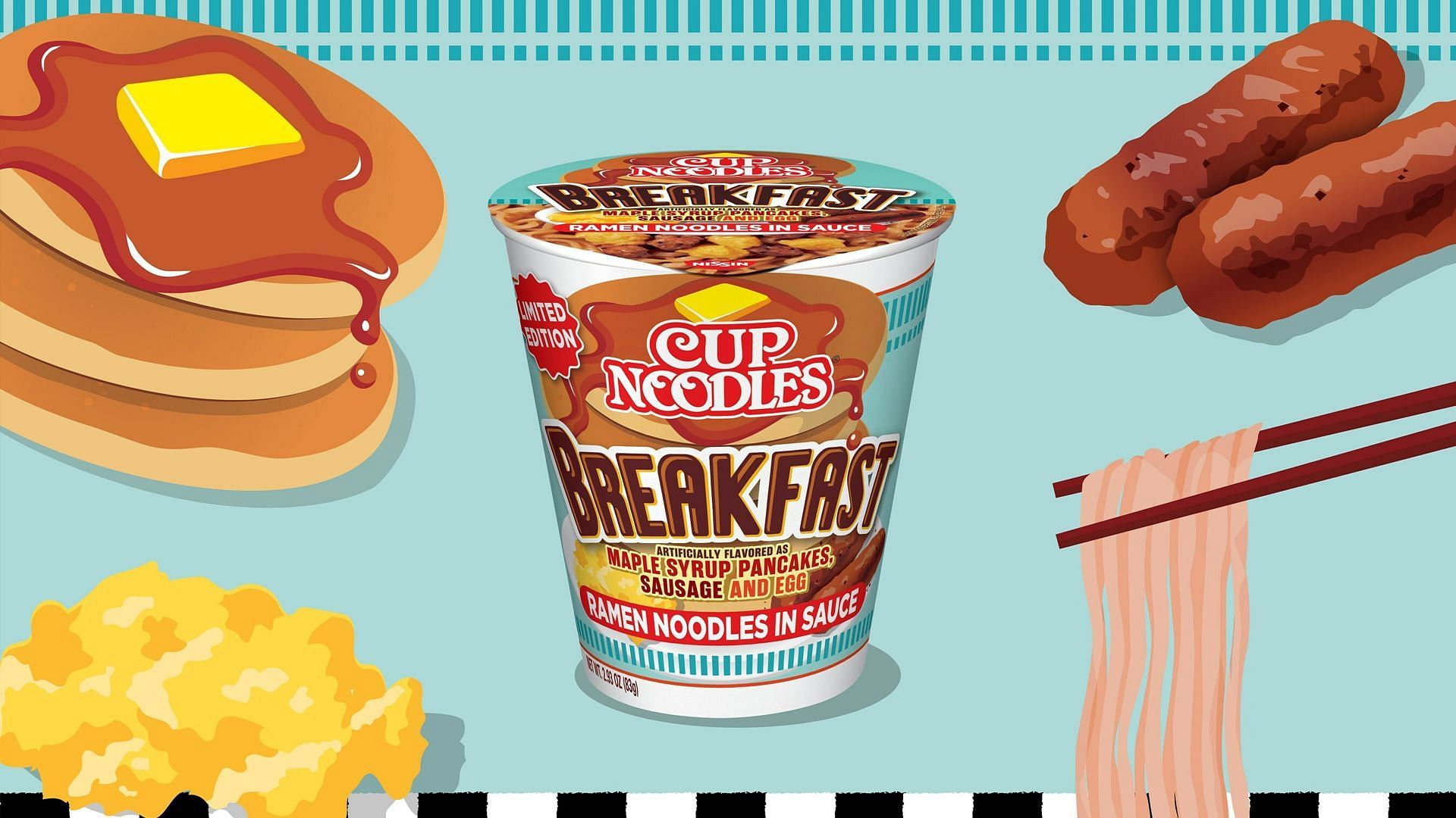 Cup Noodles limited-edition breakfast flavor goes viral (Image via Nissinfoods.com)