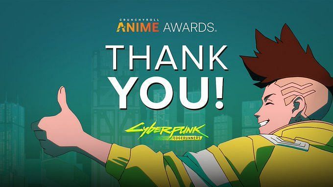 Cyberpunk Edgerunners crowned Anime of the Year by Crunchyroll  VGC