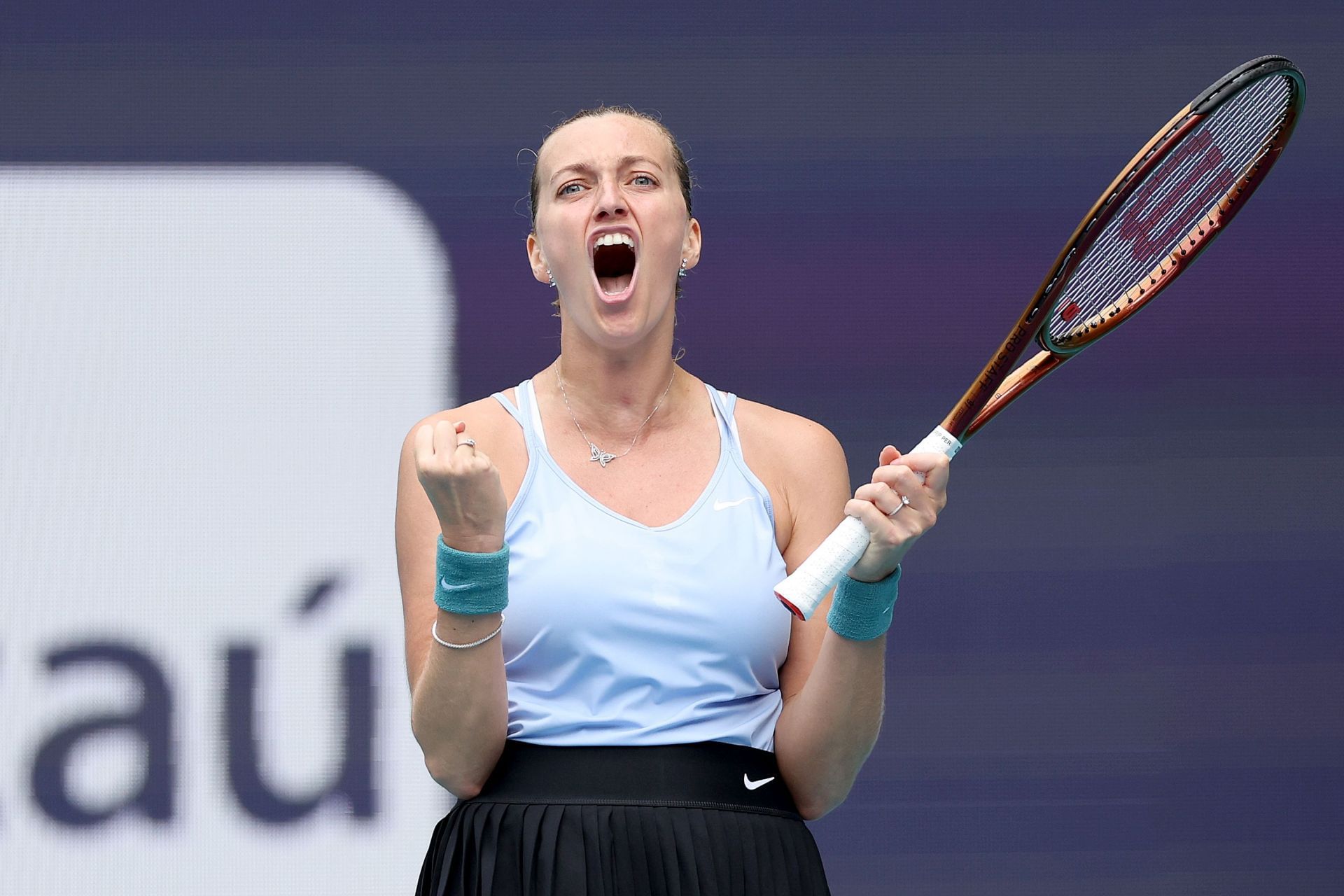 Kvitova will be playing in her 20th WTA 1000 semifinal.