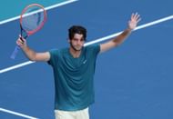 Frtiz upset seventh seed Holger Rune in his last match.