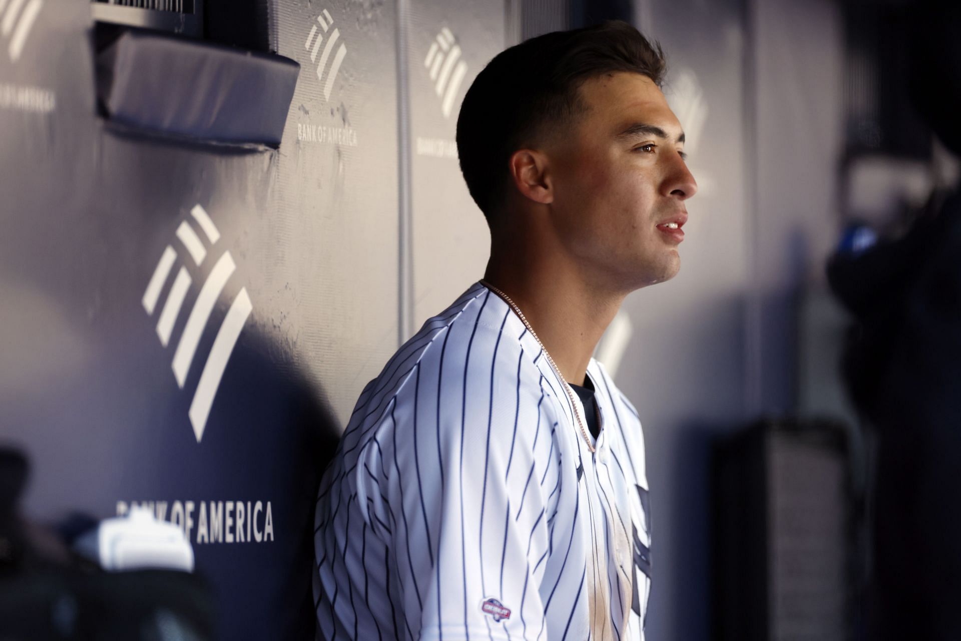 Anthony Volpe of the New York Yankees (Photo by Sarah Stier/Getty Images)