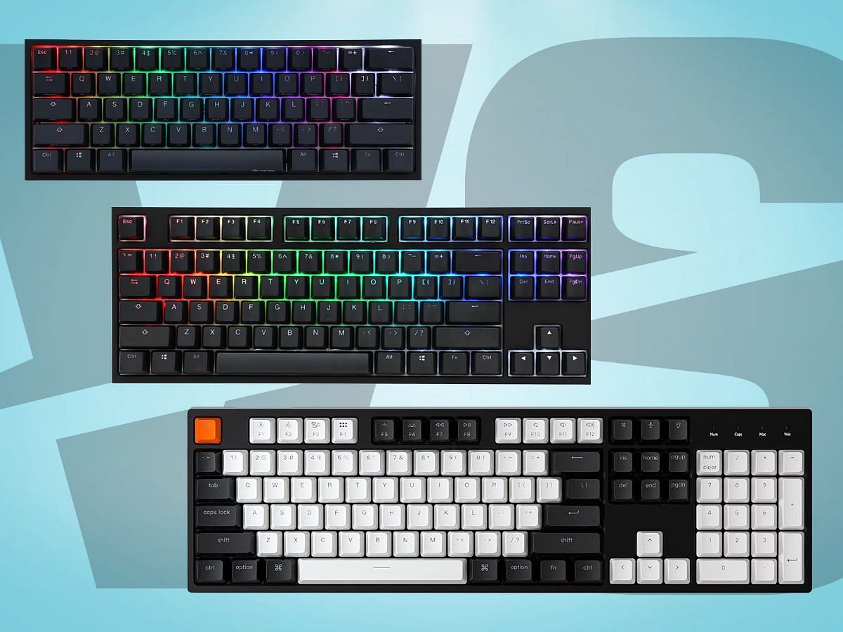 TKL, Full Size or 60%: Which keyboard form factor is best for you (Image via Sportskeeda)