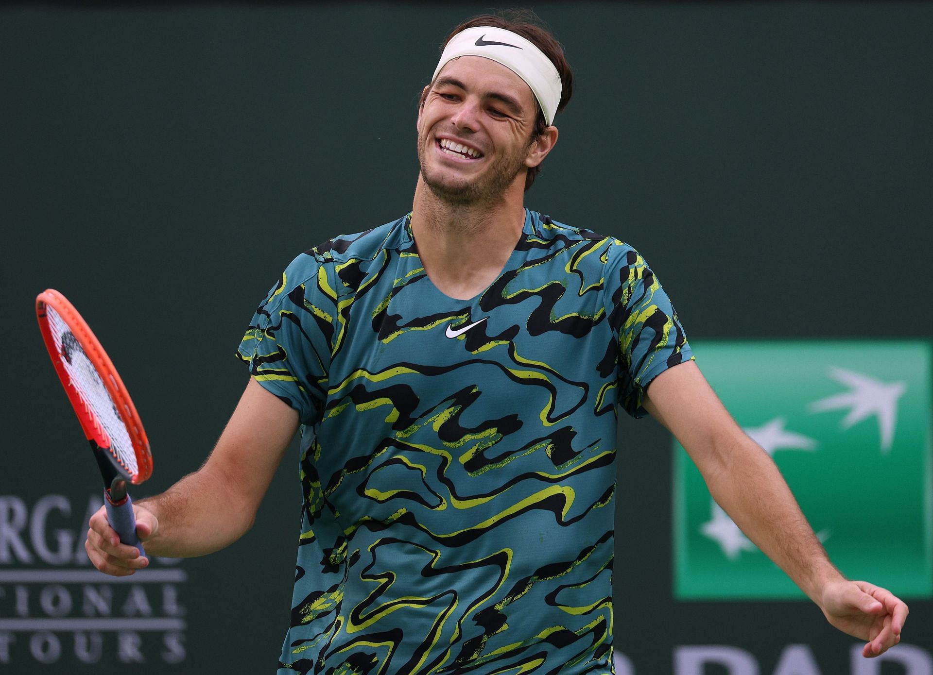 Taylor Fritz at the 2023 BNP Paribas Open