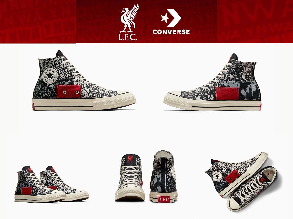 The upcoming Liverpool FC x Converse Chuck 70 sneakers pay homage to the history and rich heritage of LFC (Image via Sportskeeda)