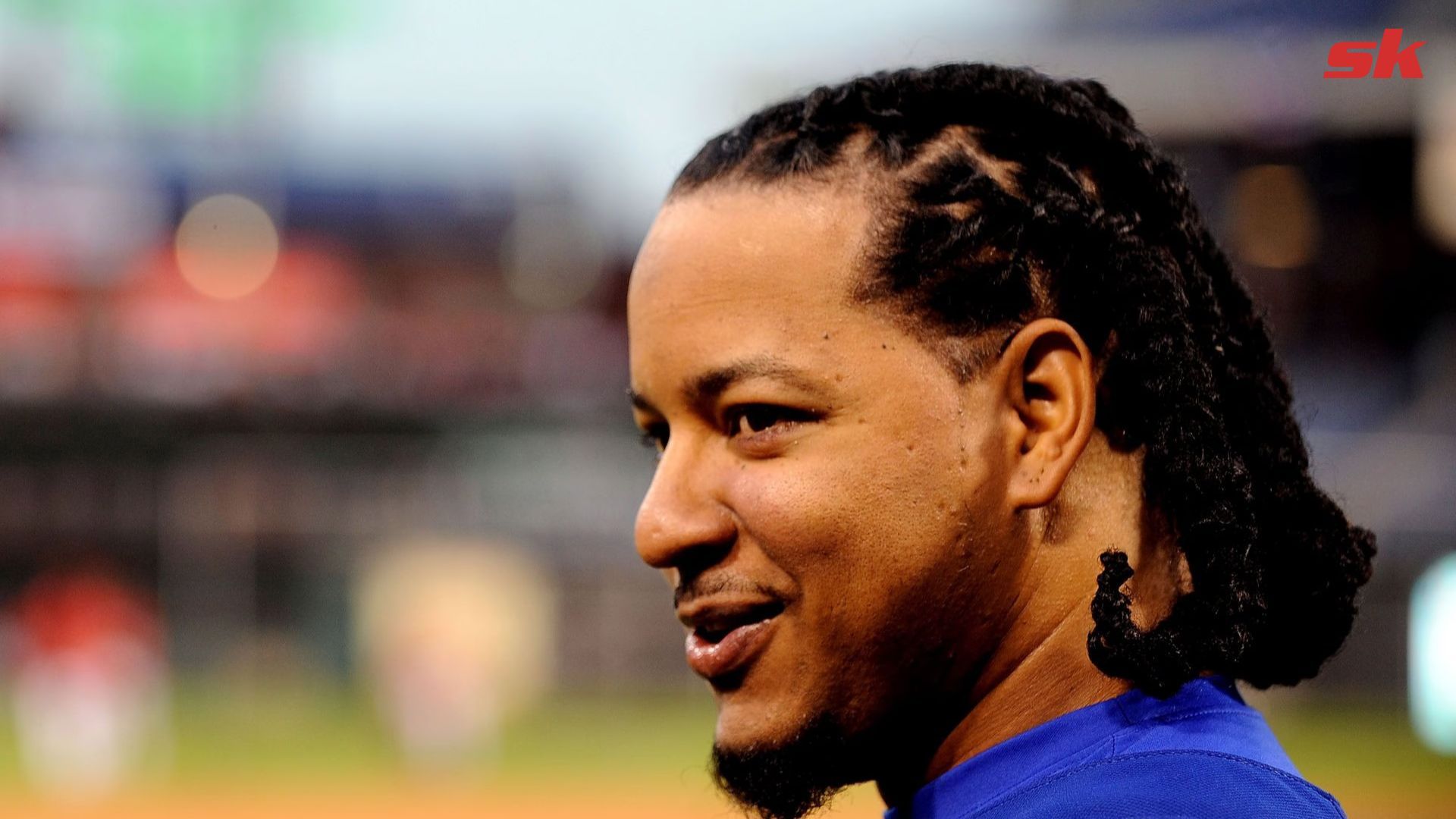 Boston Red Sox' Manny Ramirez, who is from the Dominican Republic