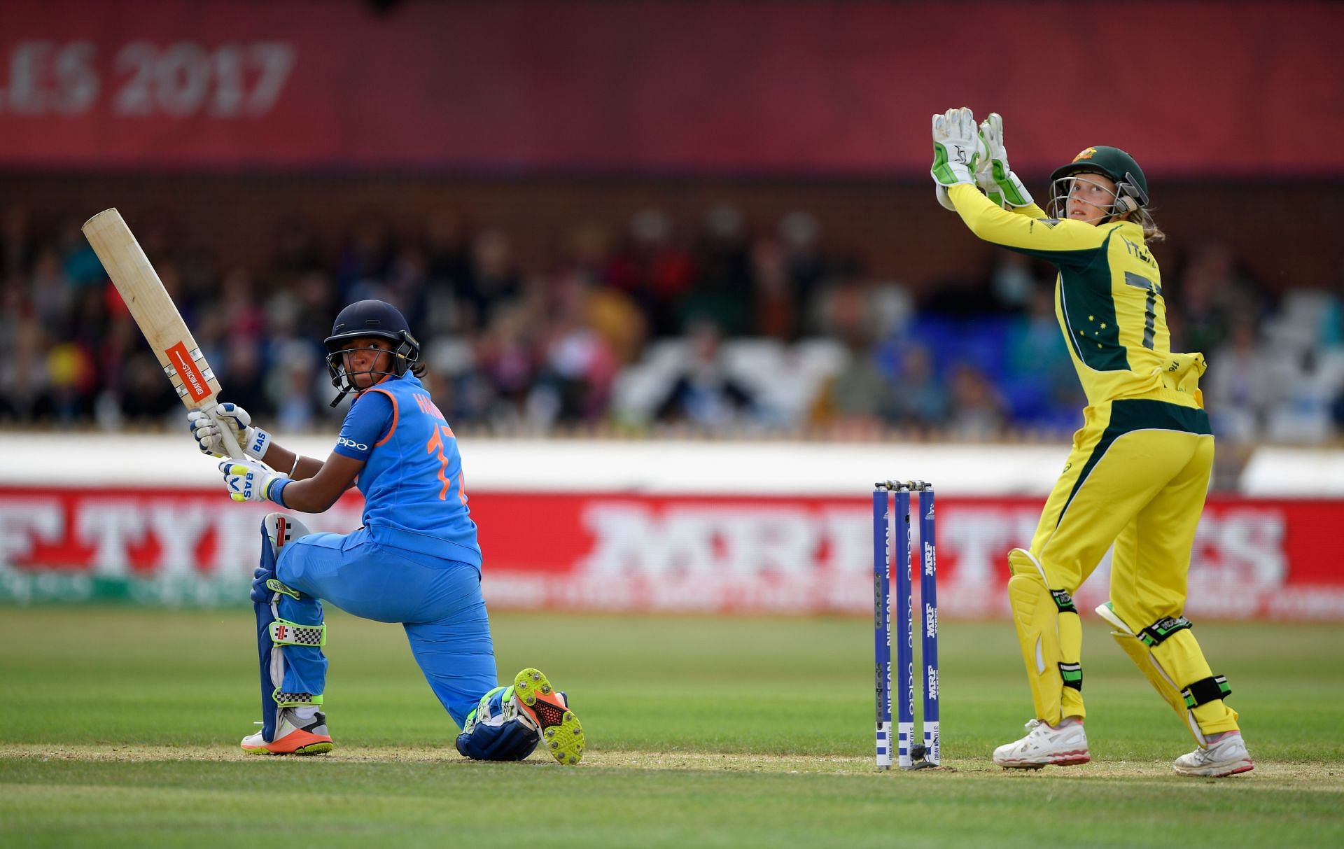 The star India Women&rsquo;s batter during her famous knock of 171*. Pic: Getty Images