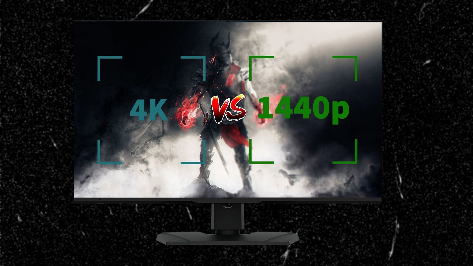 4K vs 1440p monitors in 2023 (Image via Sportskeeda)