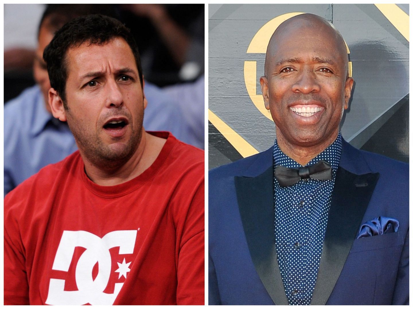 Adam Sandler and Kenny Smith