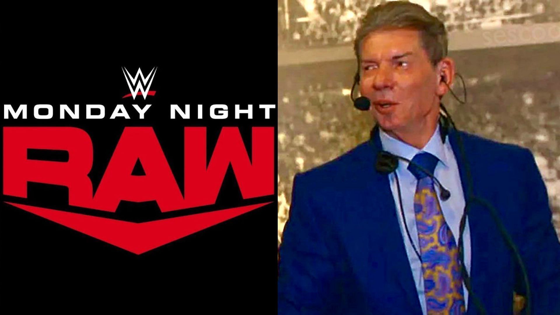 Vince McMahon was backstage on WWE RAW this week
