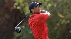 "Looking more mobile" - Fans react to Tiger Woods back on the golf course ahead of The Masters