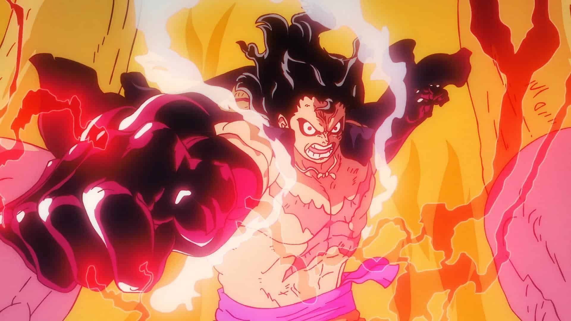 Fans are expecting the high-octane action to continue in One Piece Episode 1055 (Image via Toei Animation)