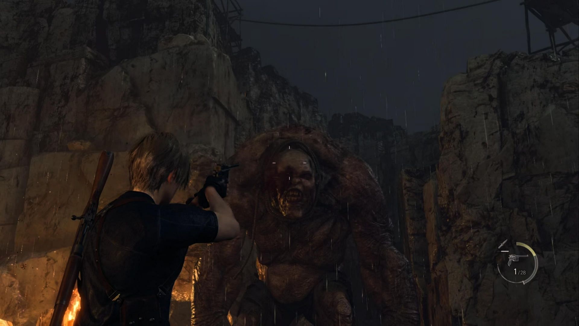 El Gigante is the first real boss of Resident Evil 4 Remake.