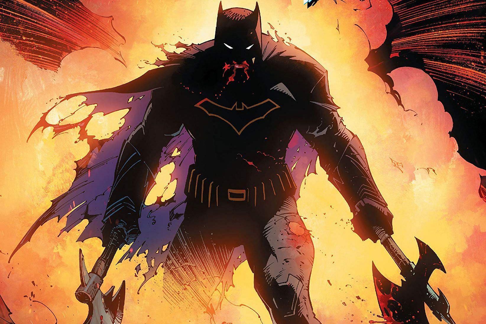 The God-like Dark Knight of DC&#039;s Metal event (Image via DC Comics)