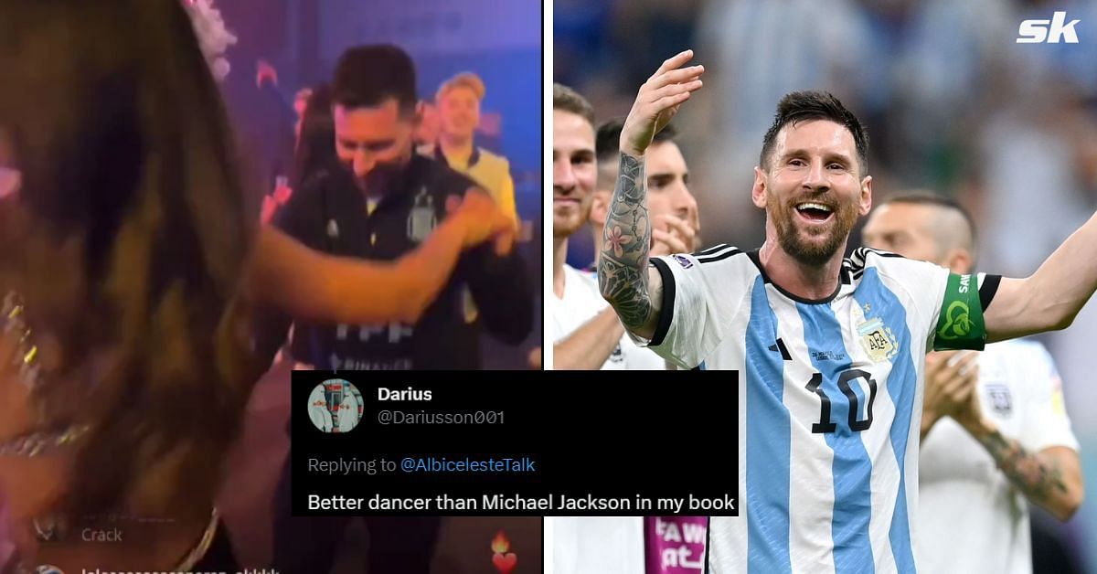 PSG superstar Lionel Messi can be seen dancing with his wife in the viral video