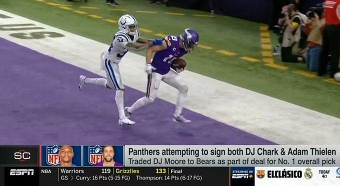 NFL - Carolina Panthers fans are Thielen good after this addition! 